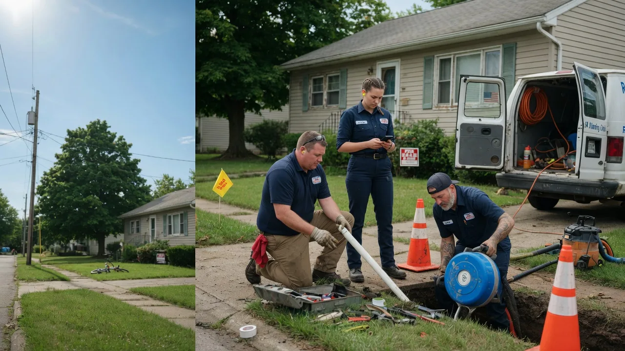 Sewer Line Repair in Taylorstown, PA near me